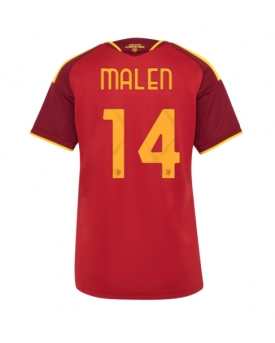AS Roma Donyell Malen #14 Maglia Gara Casa Repliche 2026-27 Donna Maniche Corte AS Roma Donyell Malen #14 Maglia Gara Casa Repliche 2026-27 Donna Maniche Corte